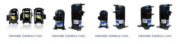 Hermetic Danfoss Commercial Compressors